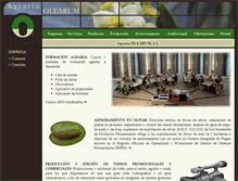 Tablet Screenshot of olearum.com